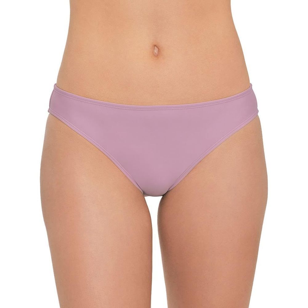 Salt + Cove Womens Juniors Hipster Beachwear Swim Bottom Separates Purple M